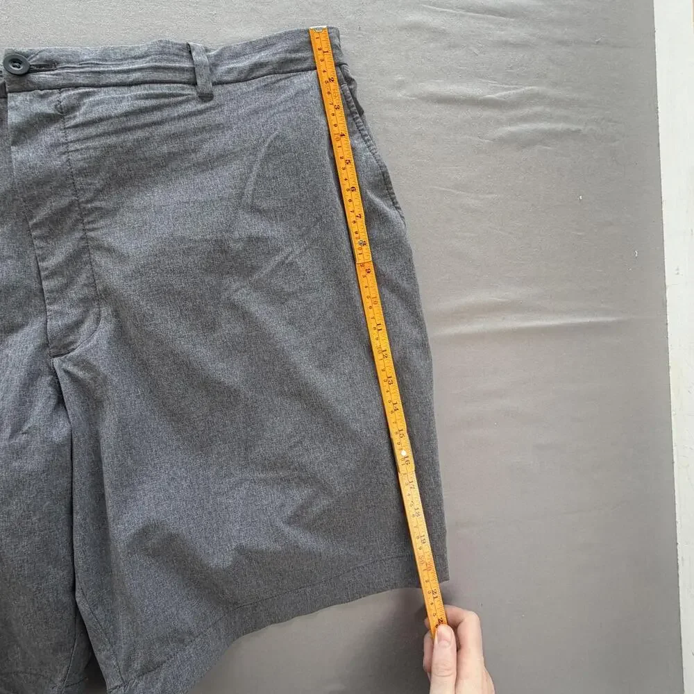 Vineyard Vines Breaker Short Shorts Mens 46B Gray Chino Stretch 9 Inseam